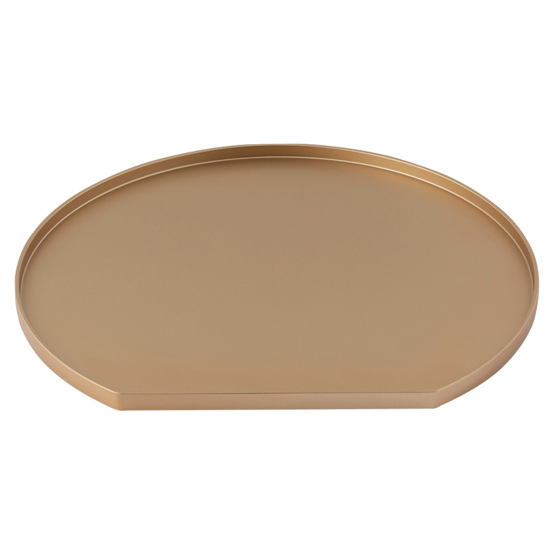 DX半月盆[ゴールド塗]