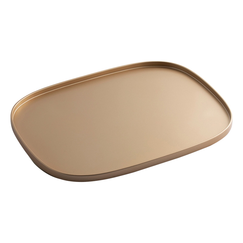 尺2寸小判盆[ゴールド塗]