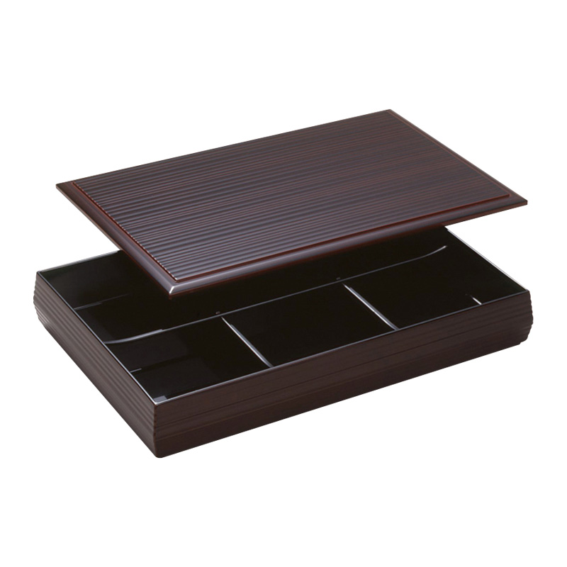 尺2寸千筋宝長手松花堂[タメ塗]