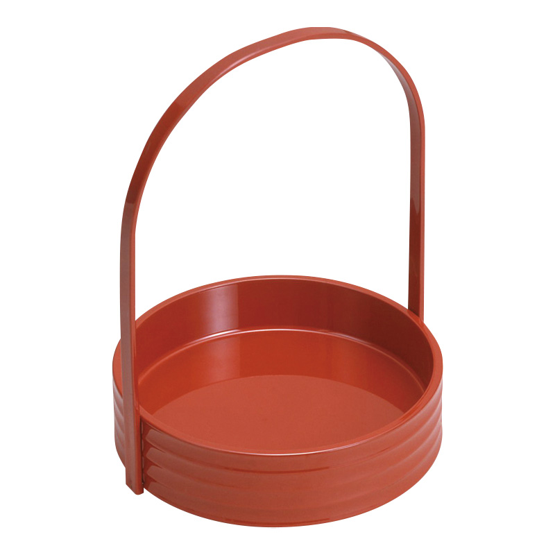 DX手提げ天皿[朱塗]