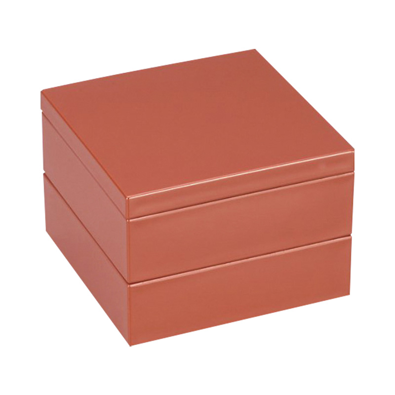 4.5寸姫弁当2段[朱塗］