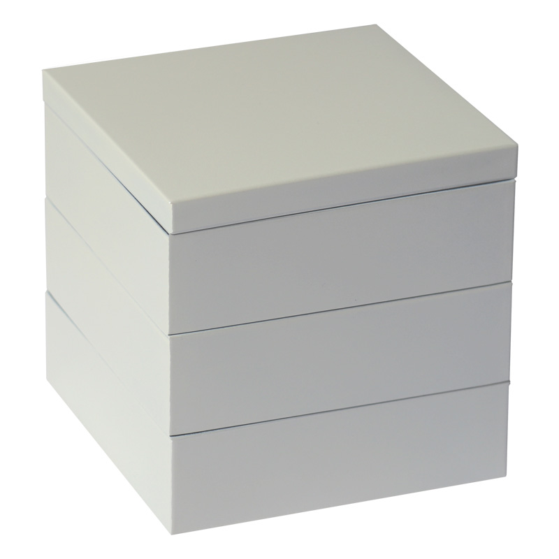 5寸姫弁当2段・3段[パールホワイト塗］