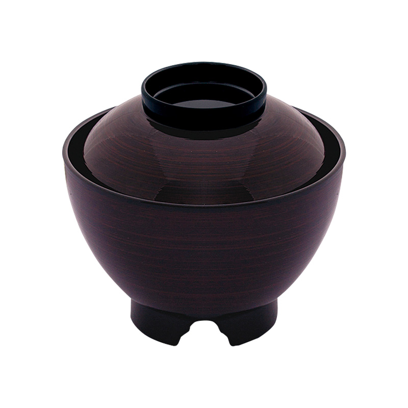 京型吸物椀[タメハケ目塗]