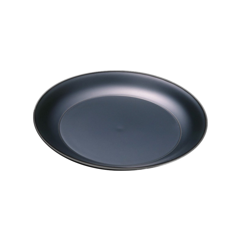 丸皿（小）（中）[マットブラック塗]