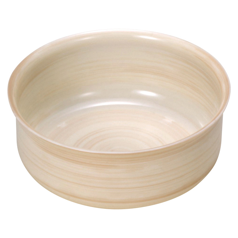 風呂桶 花[白木塗]