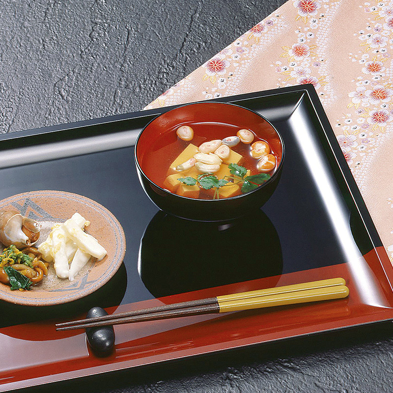 汁椀[黒塗内朱]